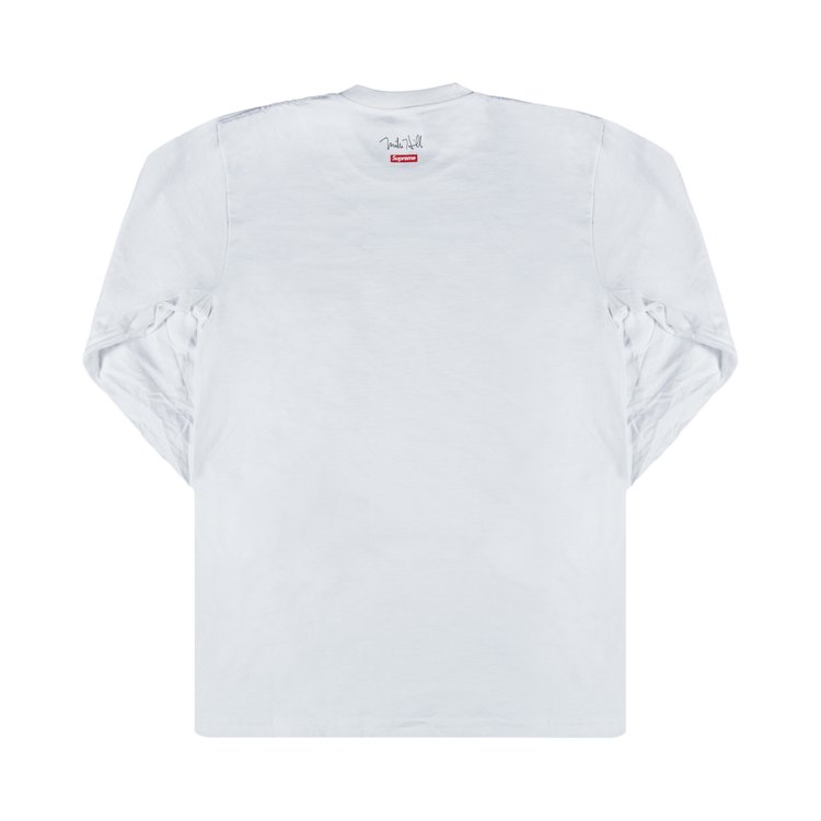 Supreme Mike Hill Snaketrap Long Sleeve T Shirt White