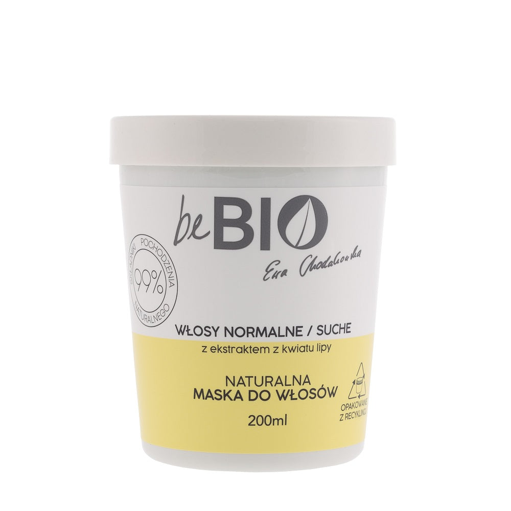 BeBio Ewa Chodakowska Натуральная маска для нормальных и сухих волос 200мл