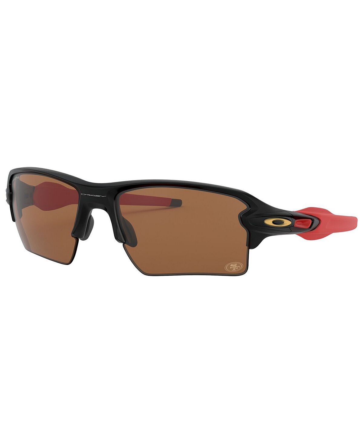 

Солнцезащитные очки из коллекции nfl, san francisco 49ers oo9188 59 flak 2.0 xl Oakley, мульти