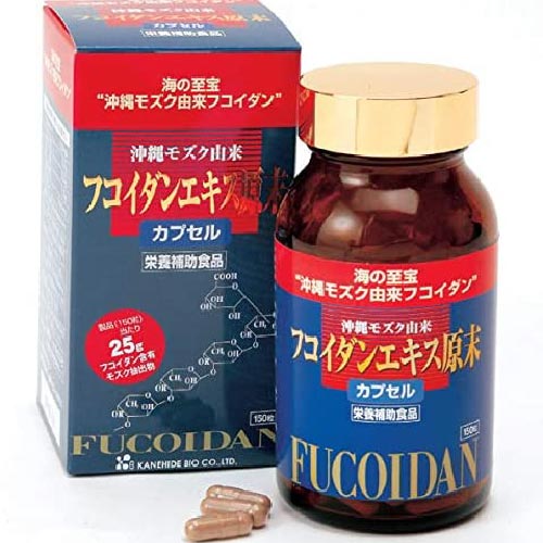 Концентрированный фукоидан Fucoidan Kanehide Bio ,150 шт