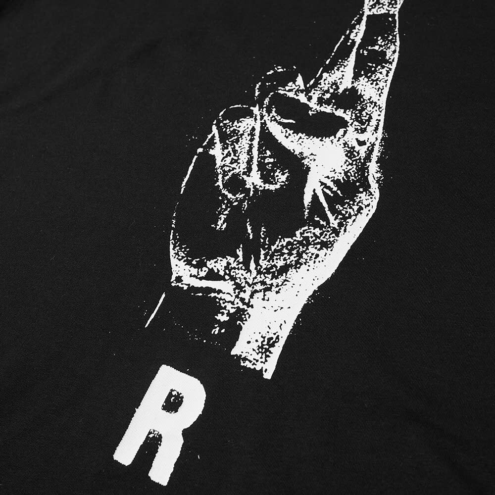 

Футболка Raf Simons Oversized Hand Sign Print Tee, Белый
