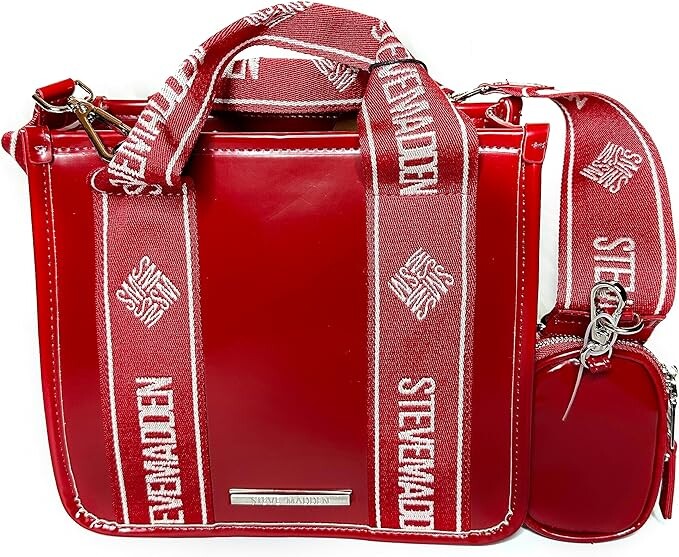 

Сумка-трансформер Steve Madden Bwebber, шевроле красный