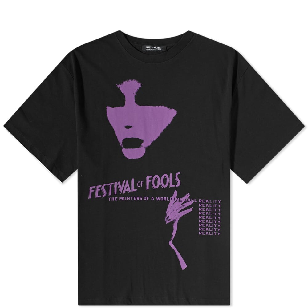 

Негабаритная футболка Festival Fools Raf Simons