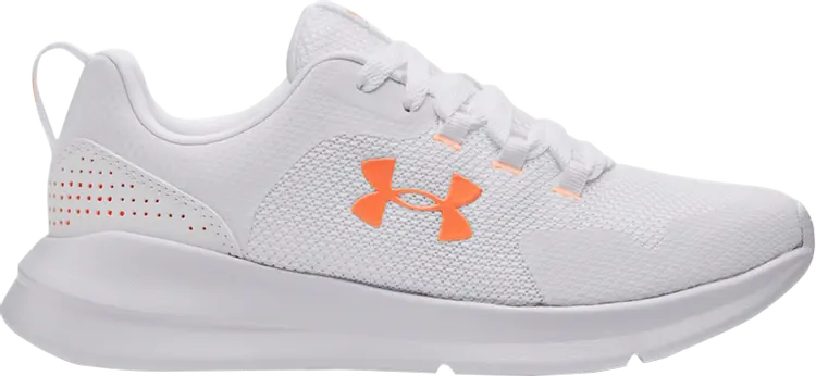 

Кроссовки Under Armour Wmns Essential White Orange Tropic, белый