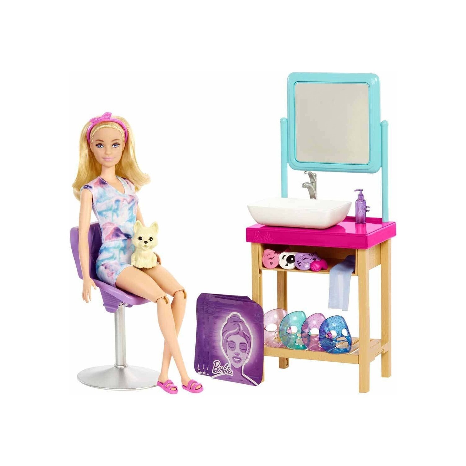 

Игровой набор Barbie Sparkling Spa Day HCM82