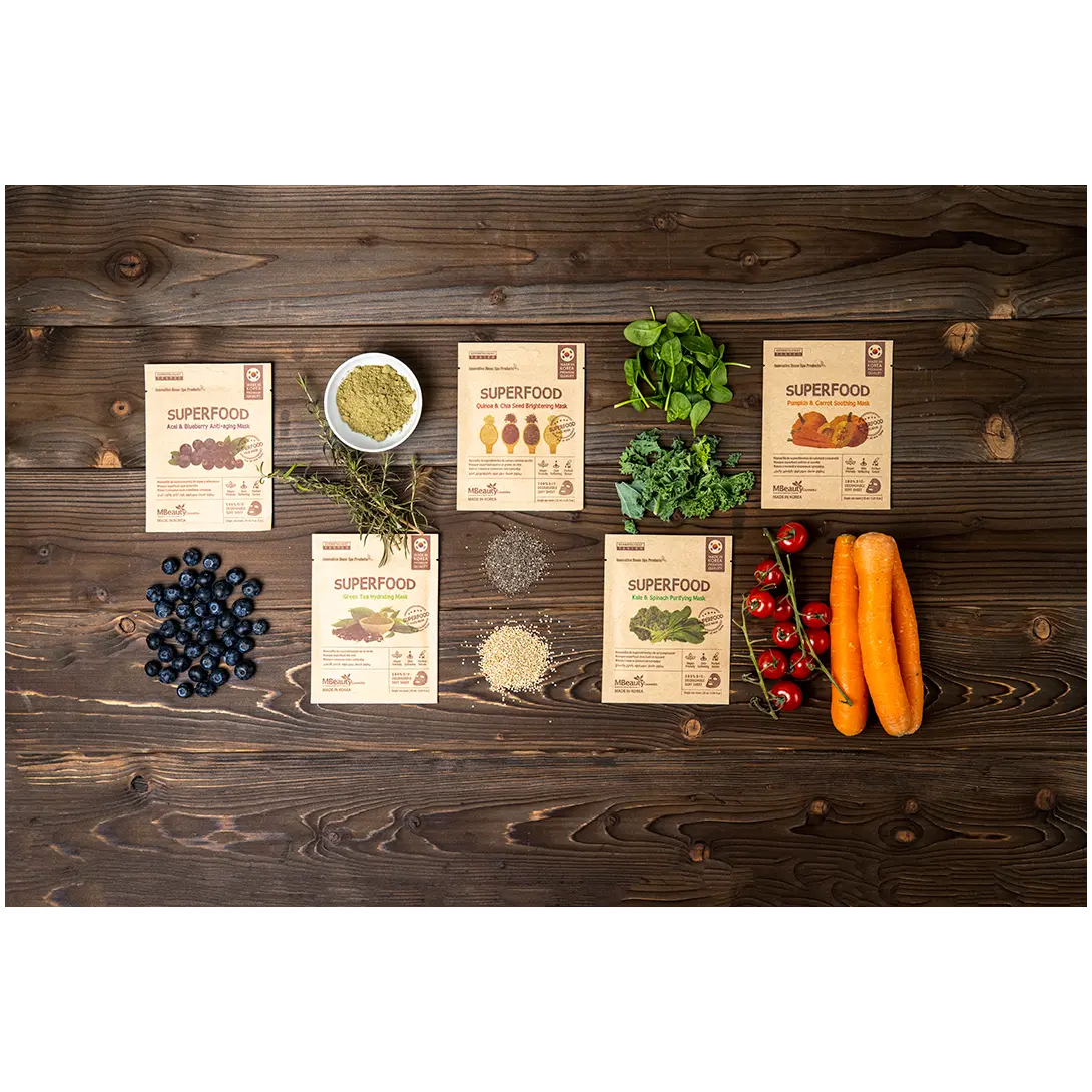

Mbeauty Superfood Осветляющая маска для лица, 25 мл