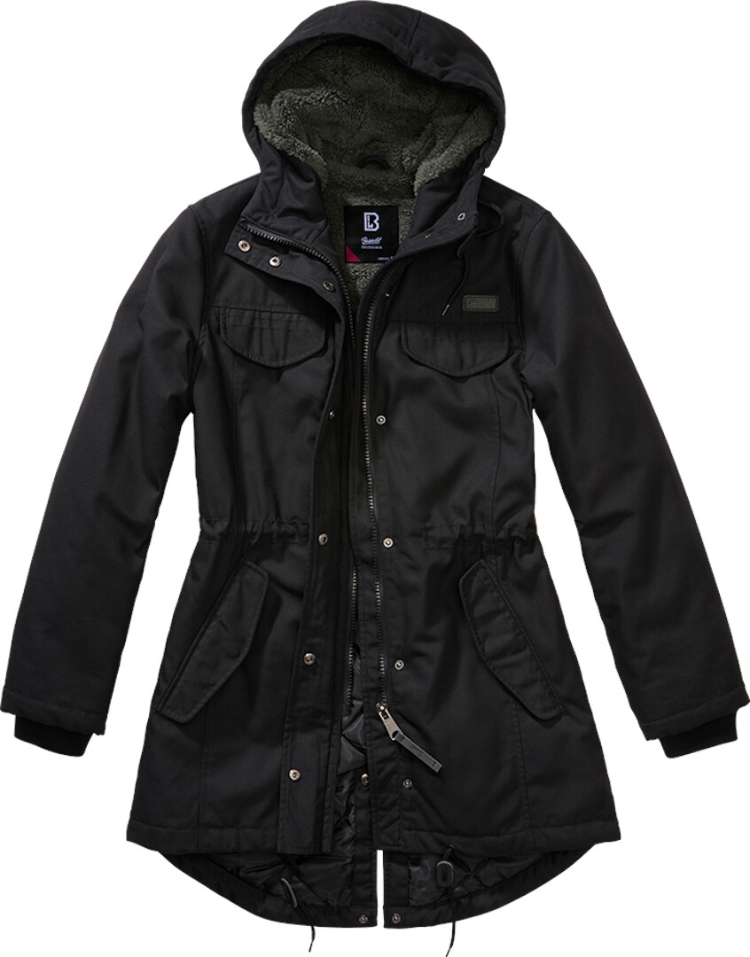 Женская куртка Brandit Marsh Lake с капюшоном, черный 2311 куртка женская черный pang million