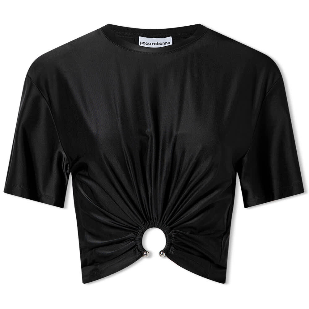 

Футболка Paco Rabanne Piercing Crop Top