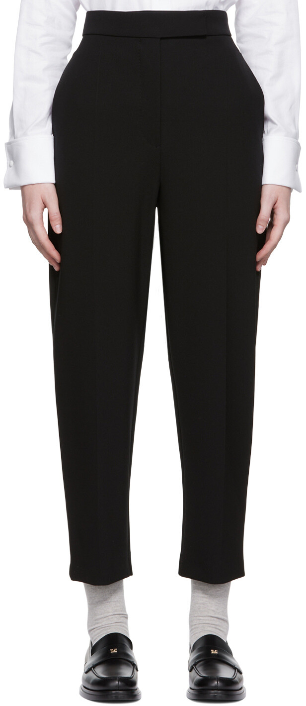 

Черные брюки меринга Max Mara