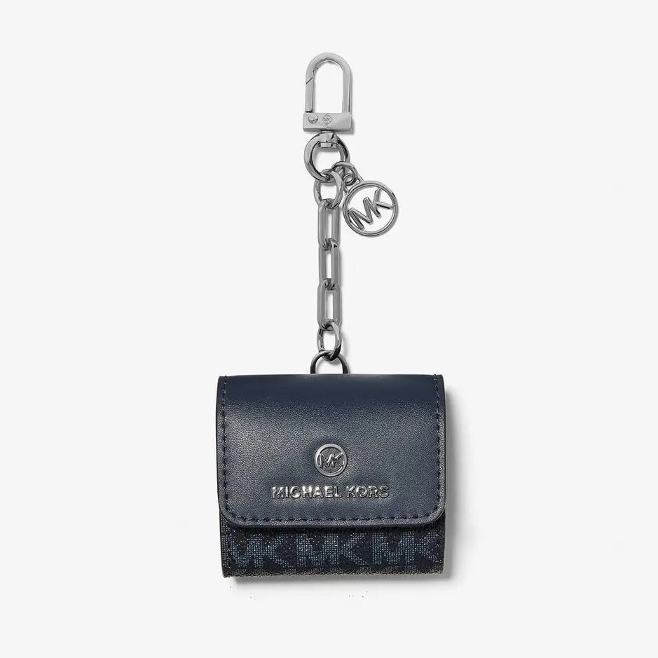 

Чехол Michael Michael Kors Logo for Apple AirPods, темно-синий