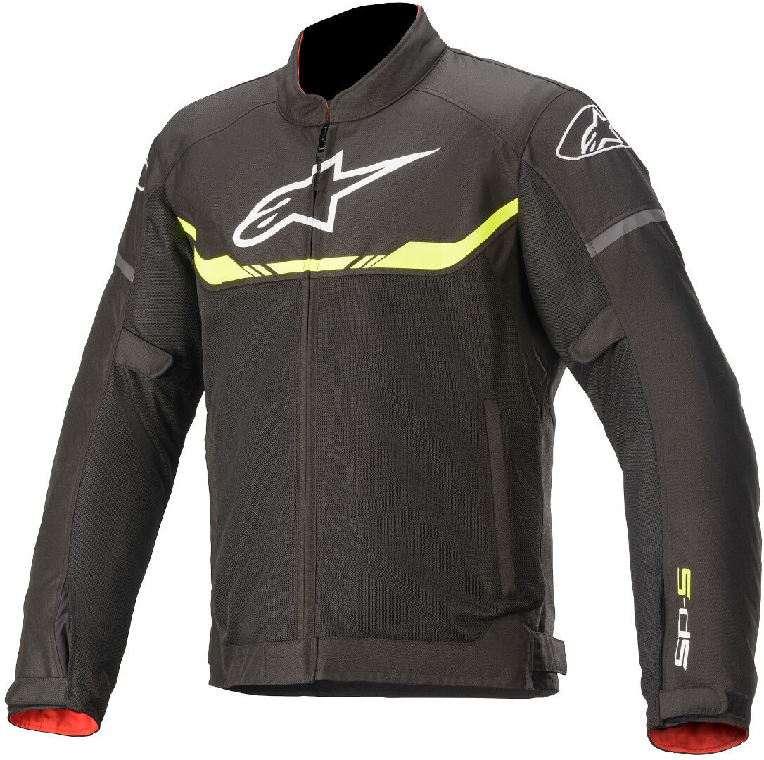 

Мотоциклетная текстильная куртка Alpinestars T-SPS Air, черный/желтый