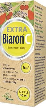 Жидкий витамин С Biaron C Extra Krople , 30 мл