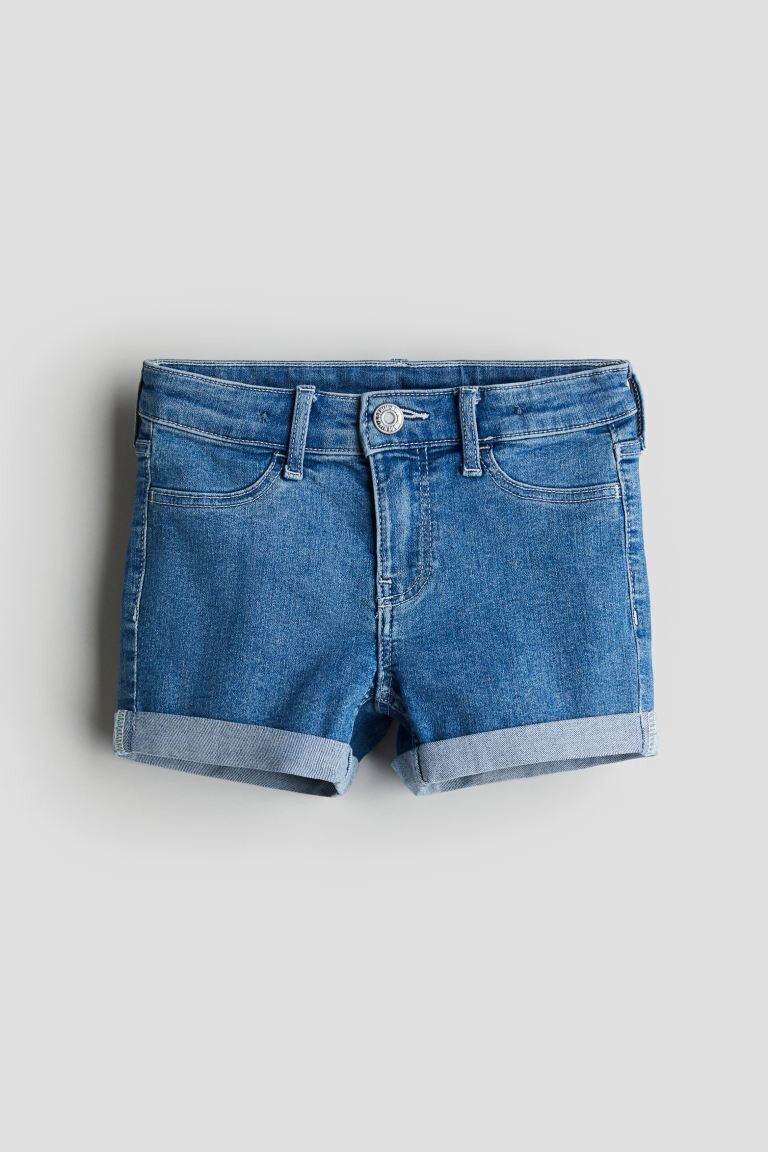 

Суперэластичные джинсовые шорты H&M, синий