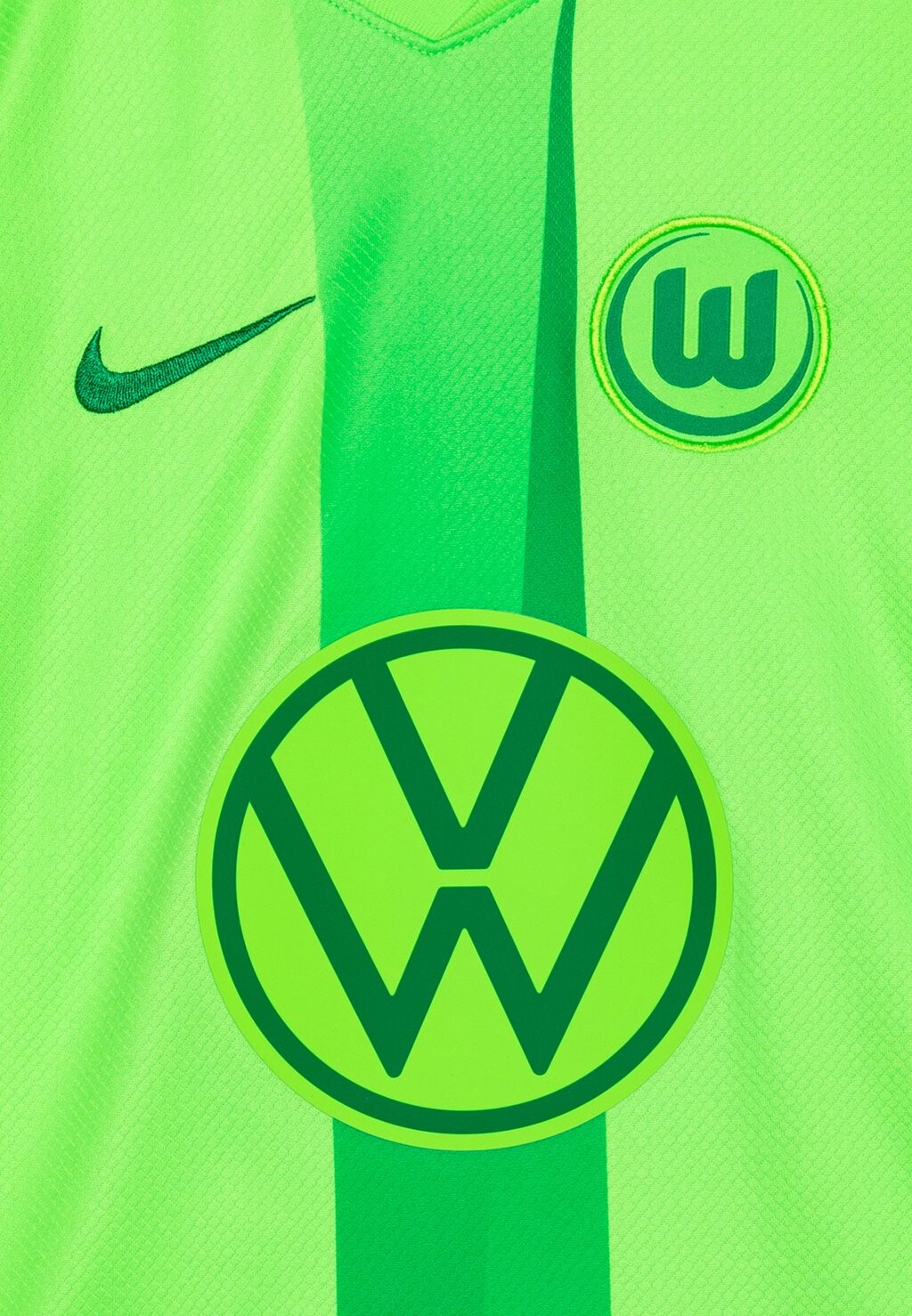 

Спортивная футболка VFL WOLFSBURG STADIUM HOME UNISEX Nike, неоновый зеленый