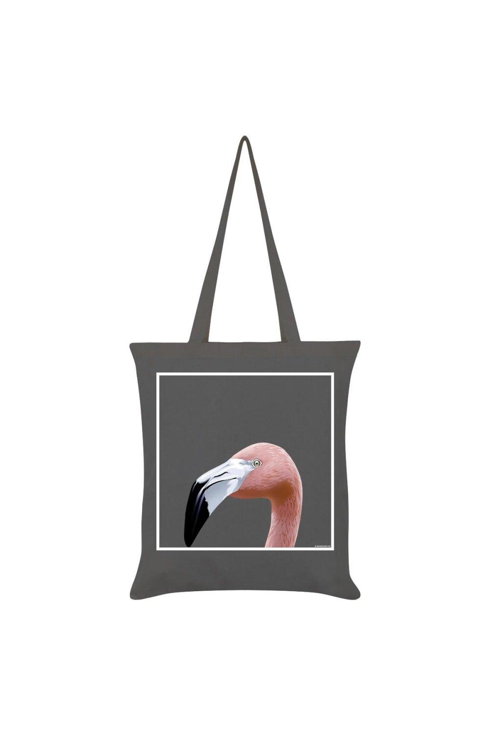 фламинго майя 16 133 2 42см мальвина Большая сумка с фламинго Inquisitive Creatures, серый