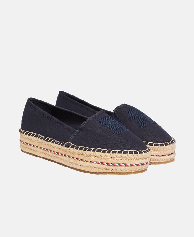 

Эспадрильи на платформе Tommy Hilfiger, синий