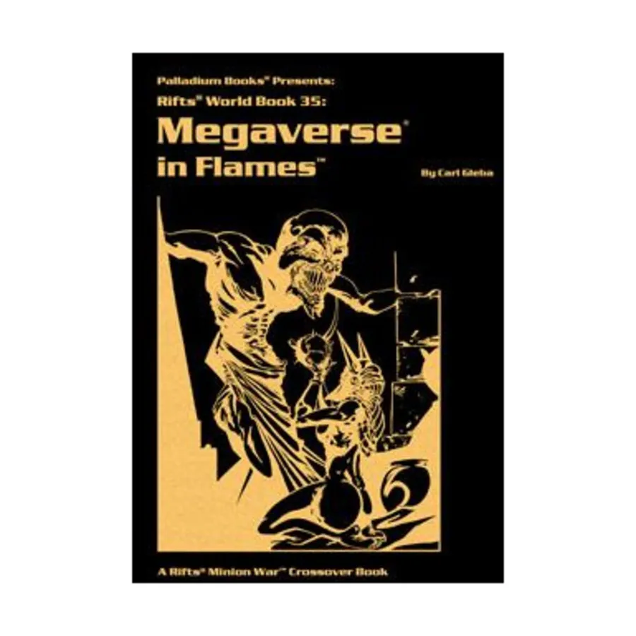 

Megaverse in Flames (Gold Edition), Rifts - World Books #31 - #45, твердый переплет