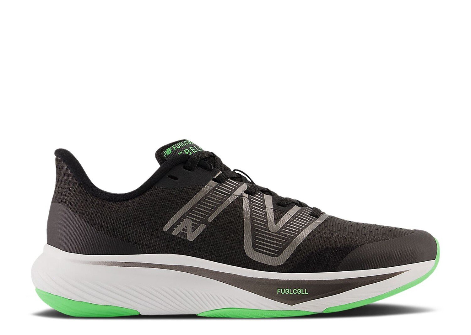 

Кроссовки New Balance Fuelcell Rebel V3 Big Kid 'Black Vibrant Spring', черный