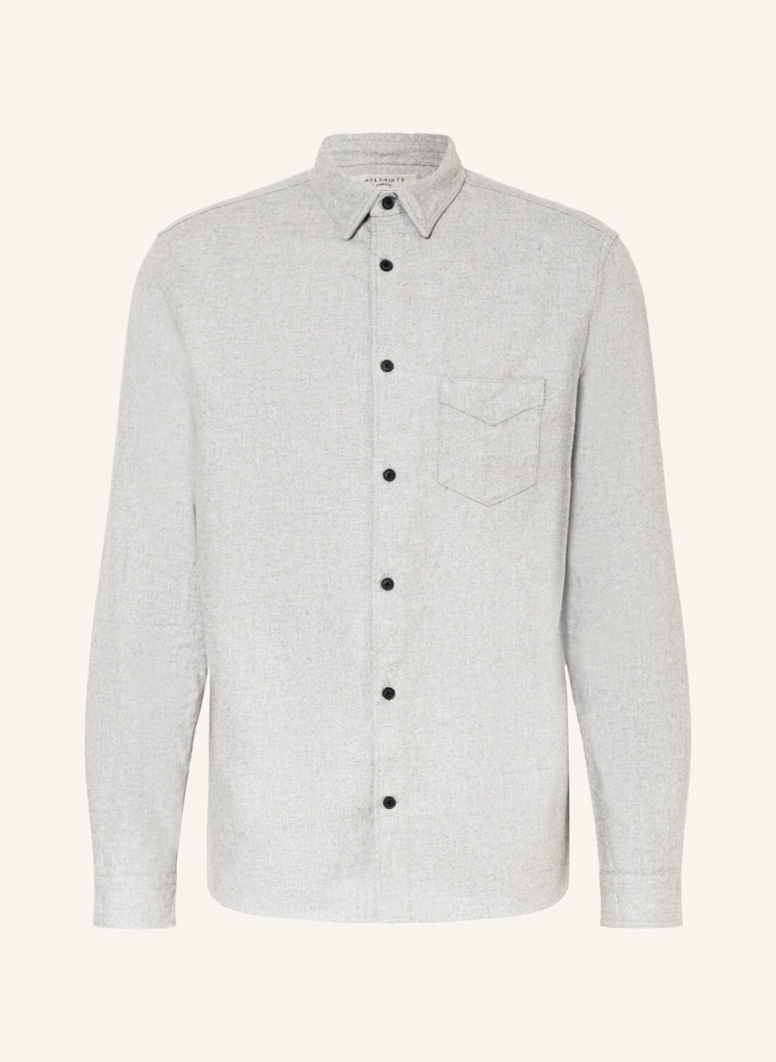 

Рубашка ALLSAINTS OverARDEN, светло-серый