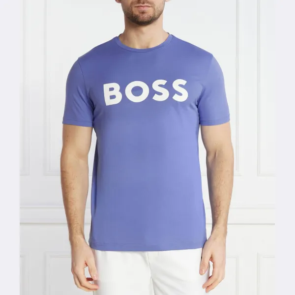 

Футболка приталенного кроя Thinking 1 Boss, синий