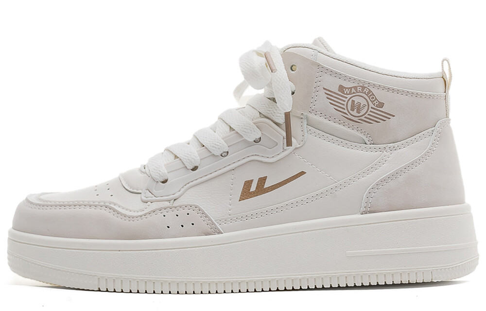 

Кроссовки WARRIOR Skateboarding Shoes Women's High-top, бежевый