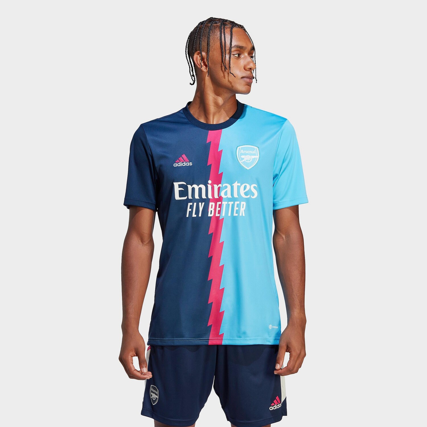 

Мужская предматчевая майка Adidas Arsenal, синий