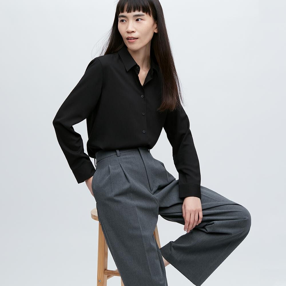 

Рубашка Uniqlo, черный