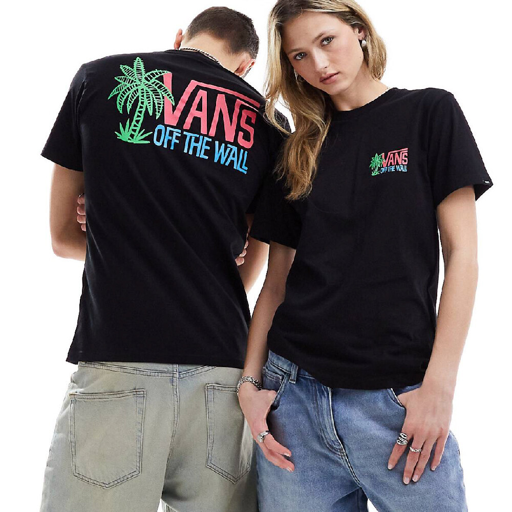 

Футболка Vans Palm Unisex Lines Back, черный