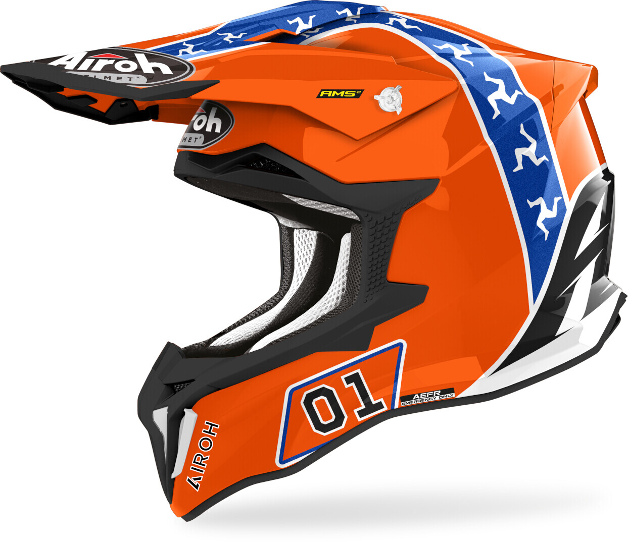 

Airoh Strycker Hazzard Шлем для мотокросса,