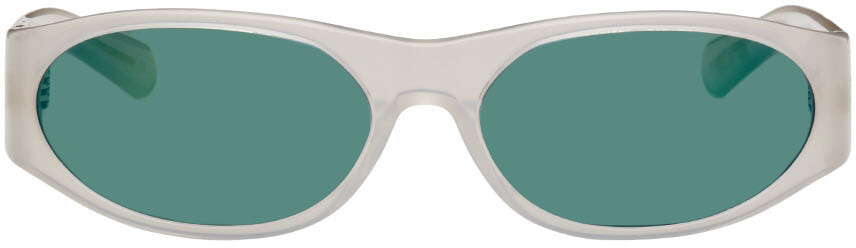 

Белые солнцезащитные очки Eddie Kyu FLATLIST EYEWEAR