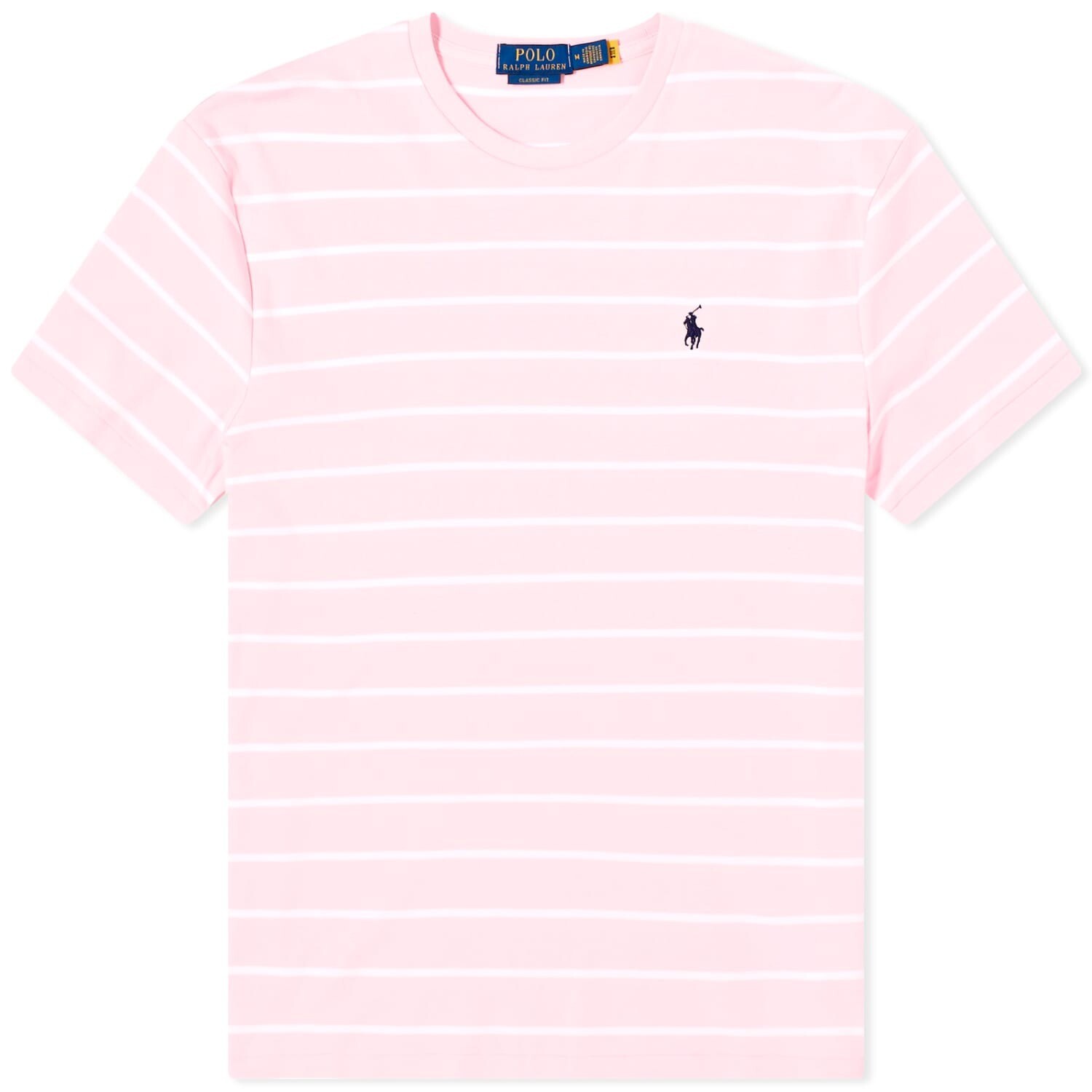 

Футболка Polo Ralph Lauren Stripe, розовый/белый