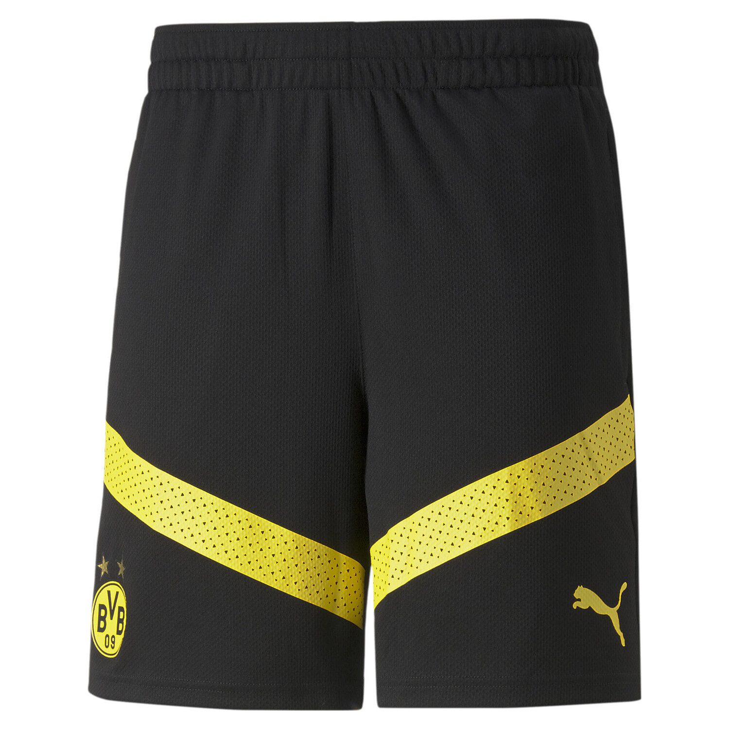 

Мужские футбольные тренировочные шорты Borussia Dortmund PUMA, черный желтый