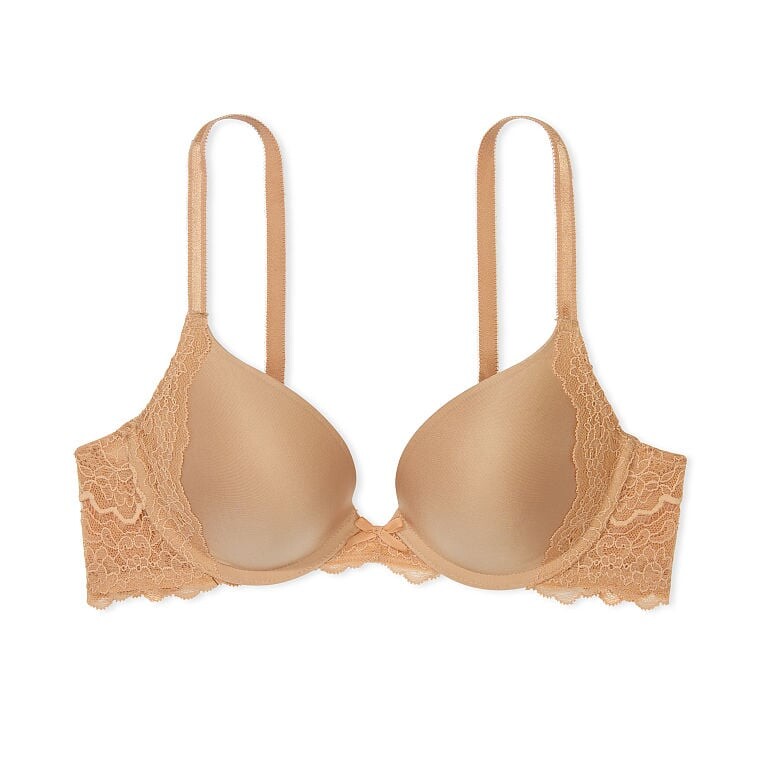 

Бюстгальтер Victoria's Secret Dream Angels Recycled Smooth with Lace, бежевый