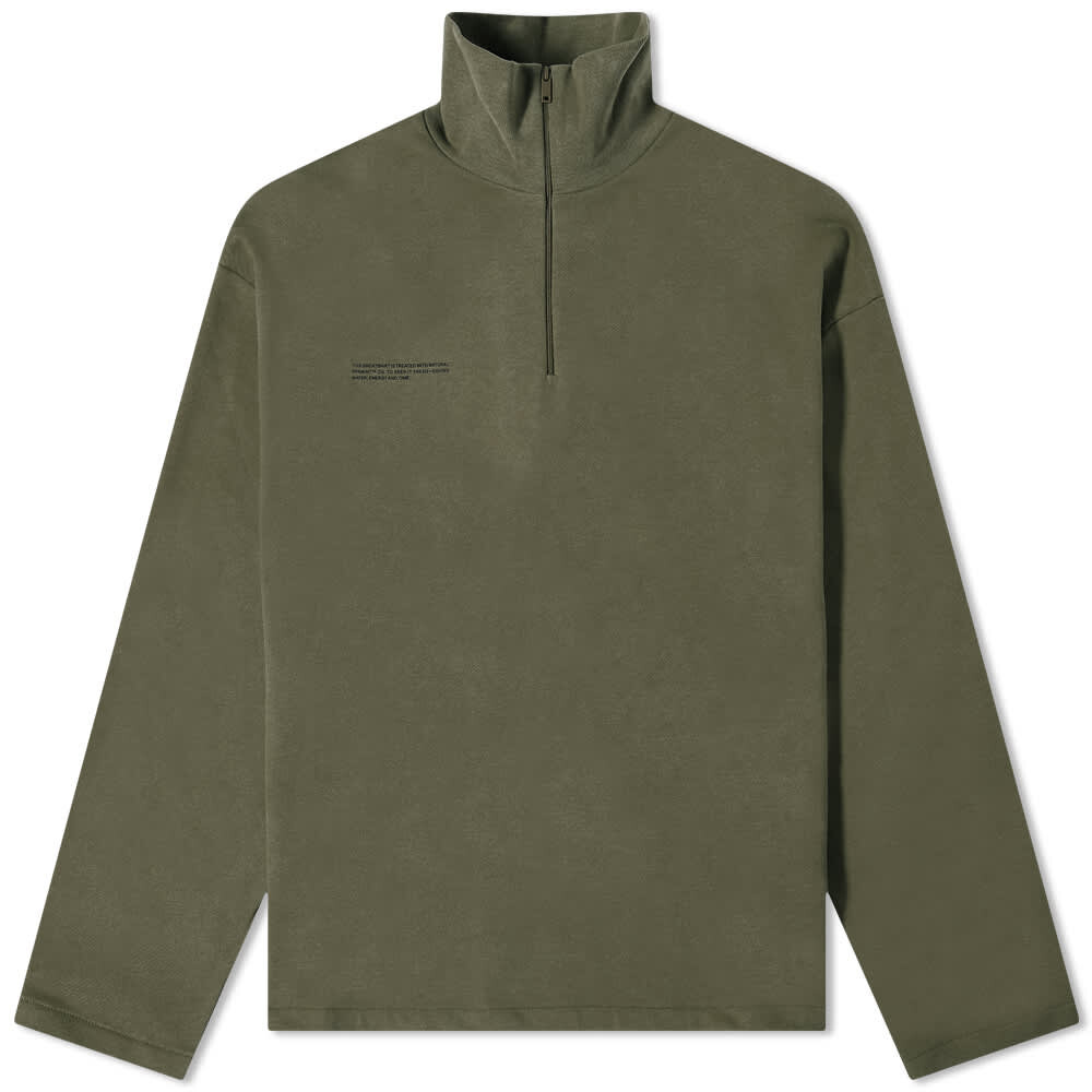 

Толстовка Pangaia Half Zip Crew Sweat, Серый