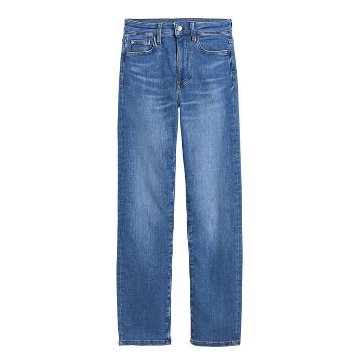 

Джинсы H&M True To You Slim High, светло-синий