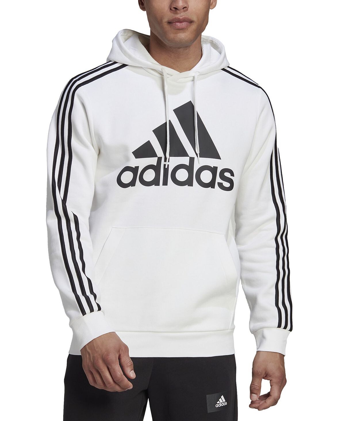 

Мужской пуловер с капюшоном с логотипом adidas, мульти