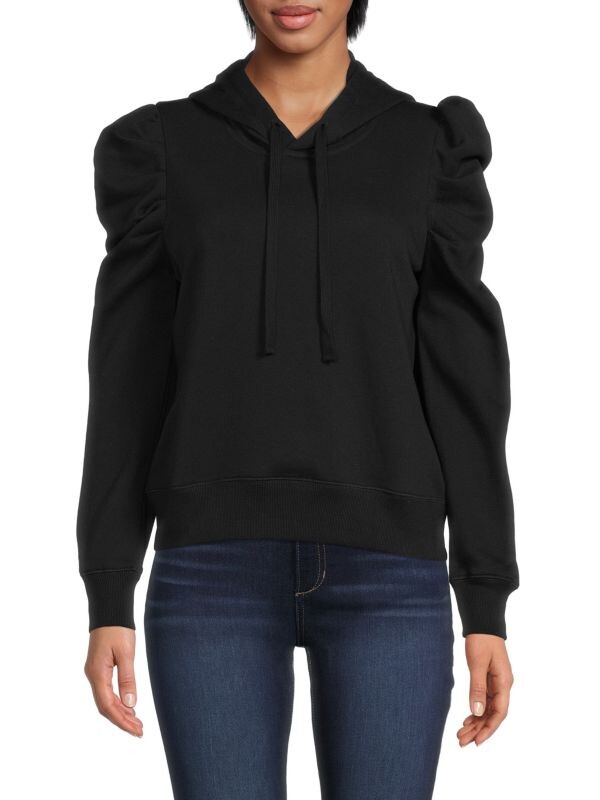 

Худи janine с пышными рукавами Rebecca Minkoff Black