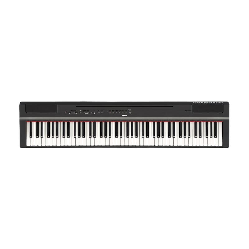 

Yamaha P-125aB 88-клавишное цифровое пианино, черное P-125aB 88-Key Digital Piano