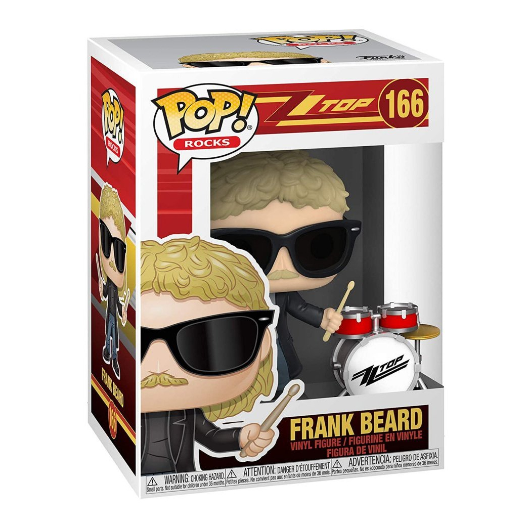 Фигурка Funko Pop! Rocks ZZ Top Frank Beard фигурка funko pop rocks frank zappa 61439 10 см