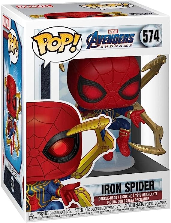 Фигурка Funko Pop! Marvel: Avengers Endgame - Iron Spider with Nano Gauntlet 3d постер avengers endgame to action