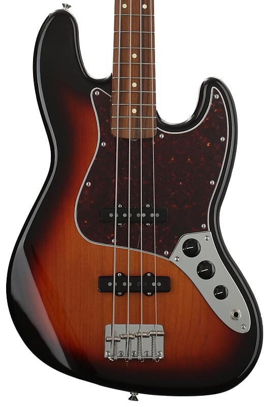 

Fender Vintera '60s Jazz Bass - 3-цветные солнечные лучи с накладкой Pau Ferro 0149633300