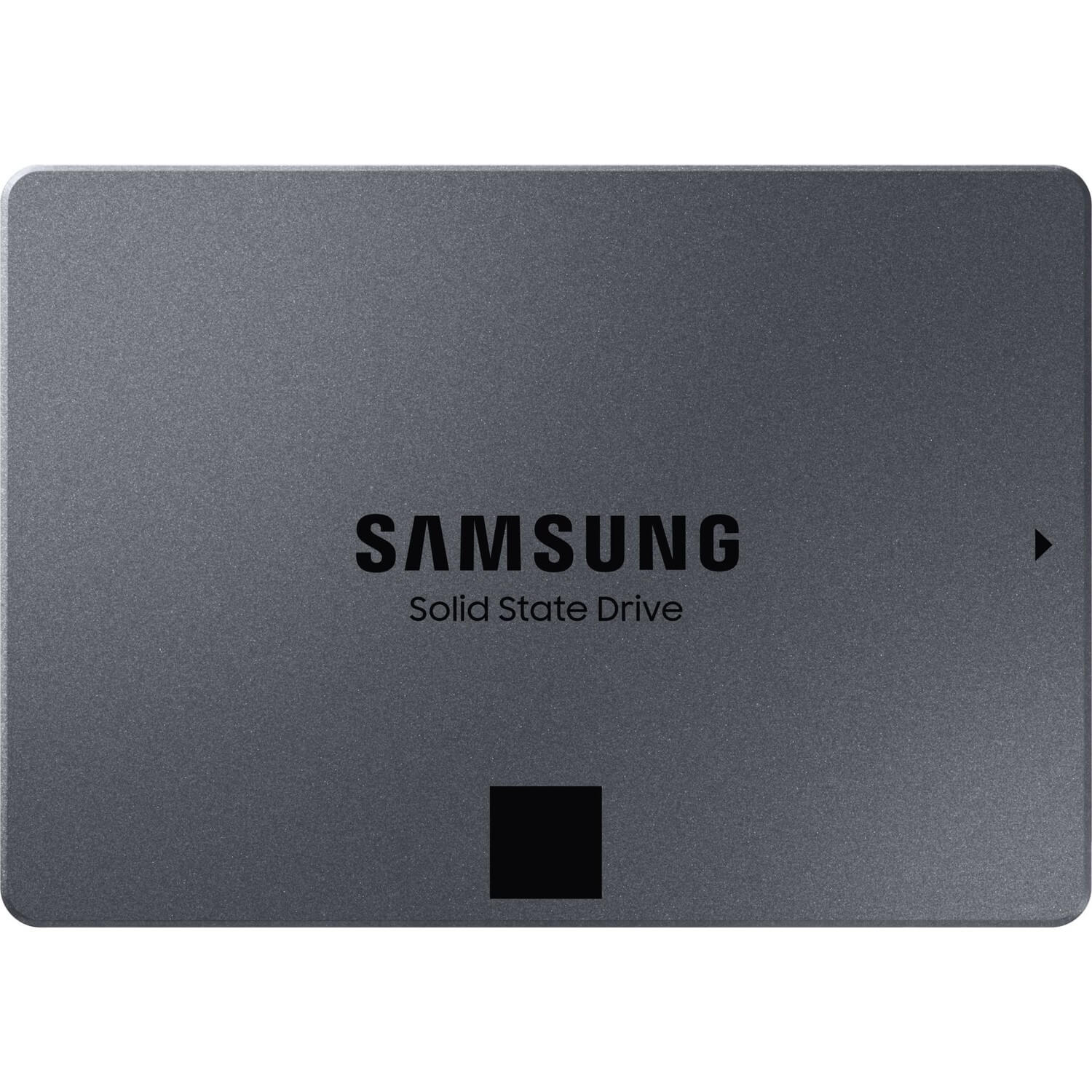 Внутренний накопитель SSD Samsung 870 QVO MZ-77Q8T0BW 8ТБ, 2.5, SATA III накопитель ssd samsung mz 77q1t0bw 870 qvo 2 5 1тб sata iii