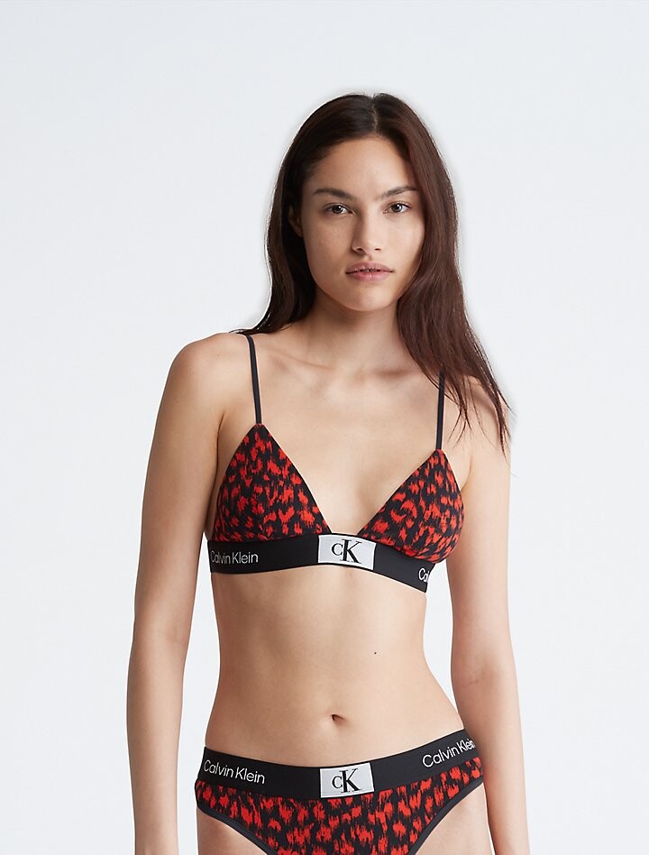 

Бралетт без подкладки с треугольными чашечками Calvin Klein 1996 Calvin Klein