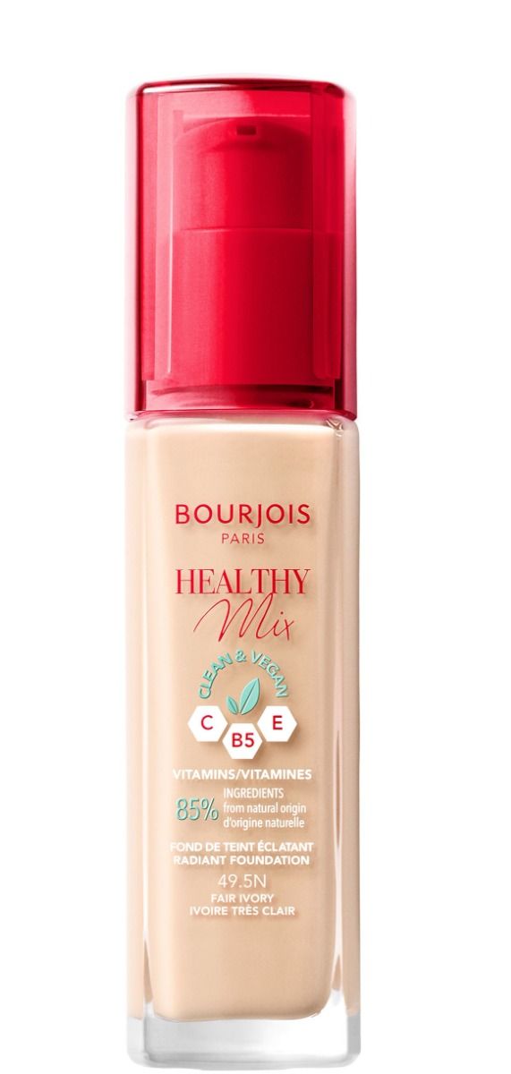 Bourjois Healthy Mix Clean&Vegan Праймер для лица, 50 Rose Ivory праймер для лица bourjois healthy mix 20