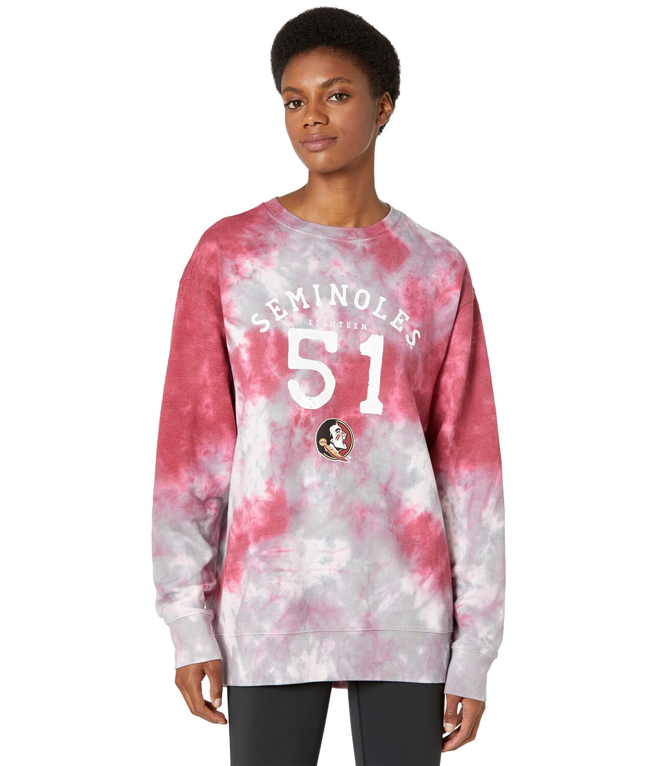 Толстовка Lauren James, Florida State Seminoles Tie-Dye Sweatshirt groff lauren florida