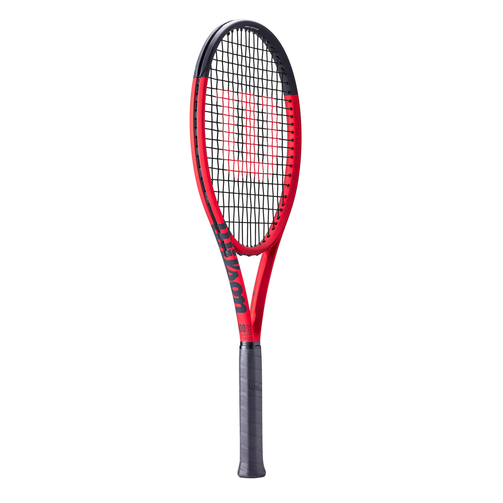 Теннисная ракетка Wilson - Clash 100 V2 черная/красная 295 г, красный  черный – заказать из-за границы с доставкой в «CDEK.Shopping»