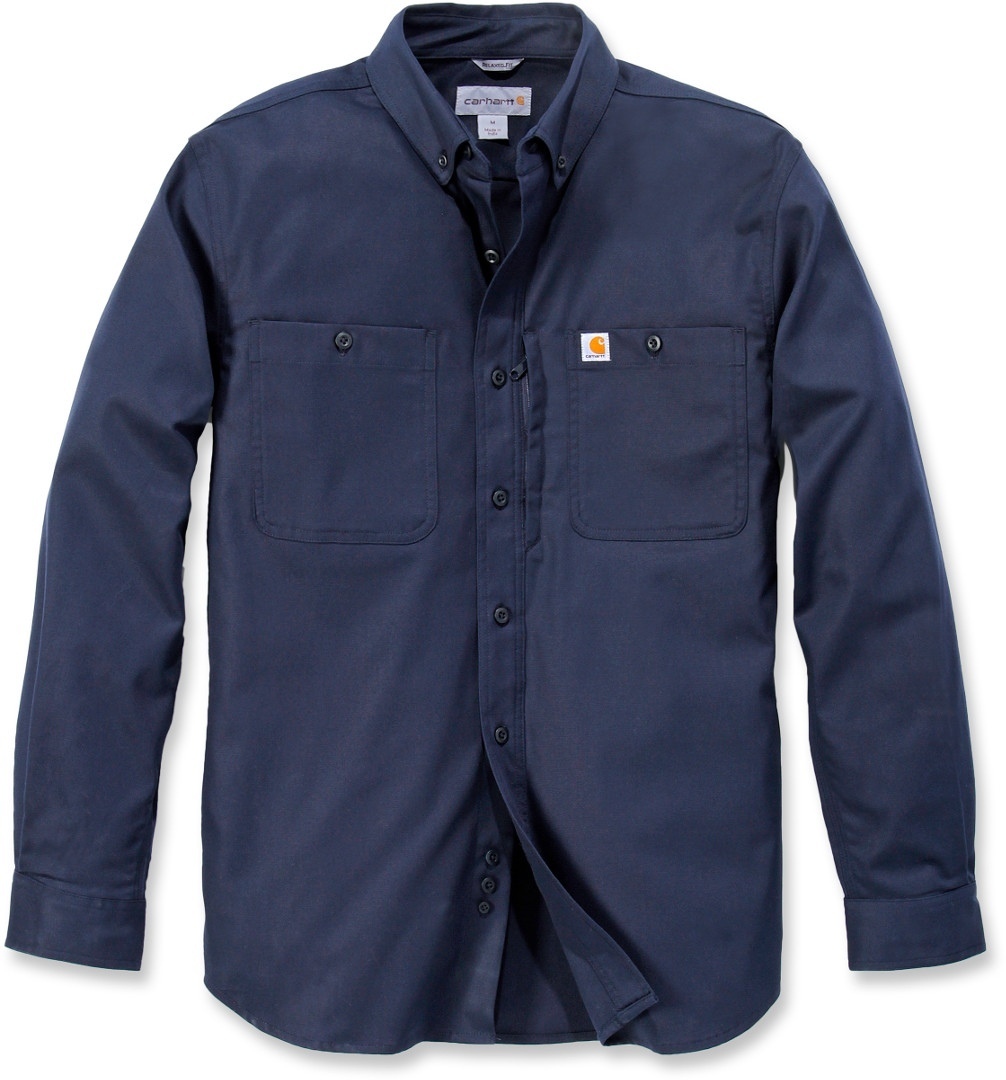 цена Рубашка с длинным рукавом Carhartt Rugged Professional Work, темно-синий