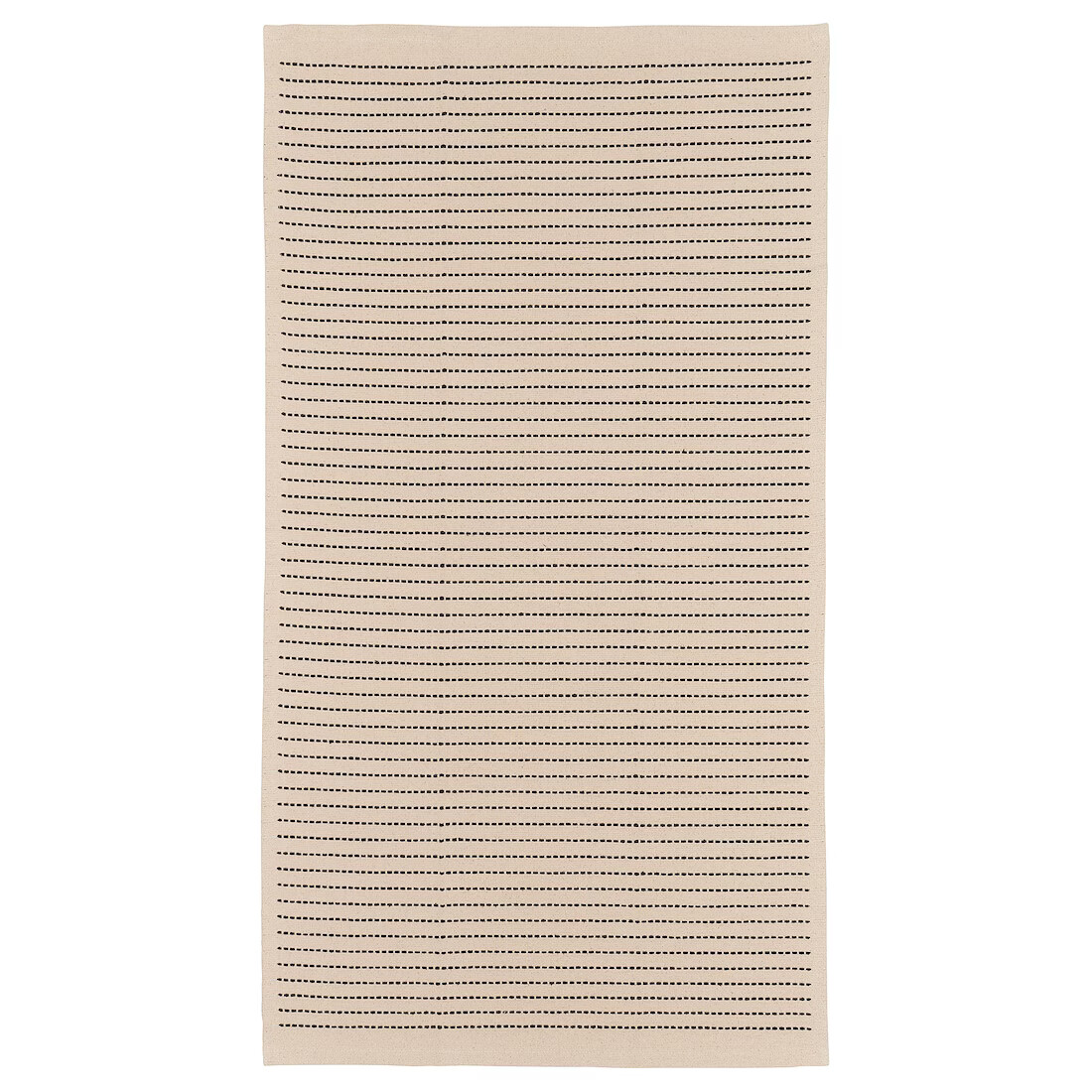 

Ковер тканый Ikea Starreklinte, 80х150 см, натуральный/черный