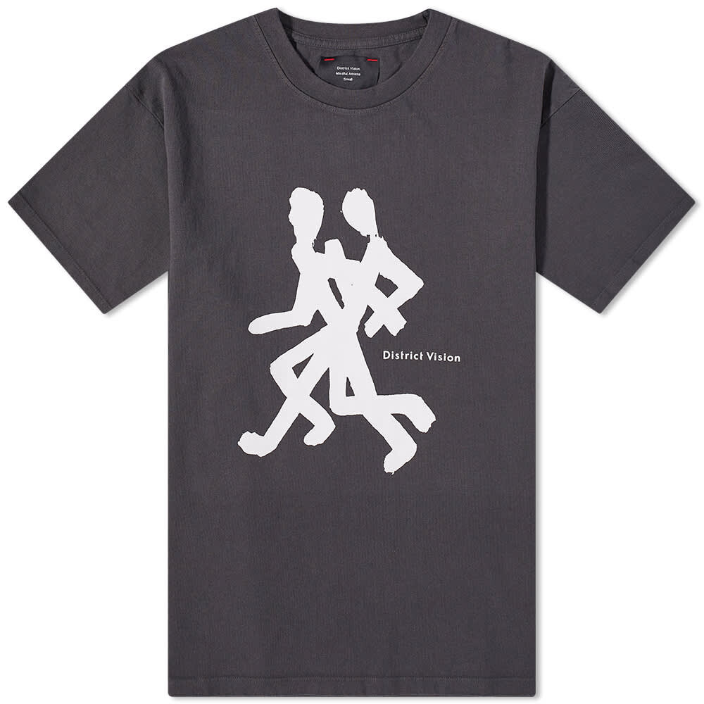 

Футболка District Vision Karuna Runner Logo Tee, Серый