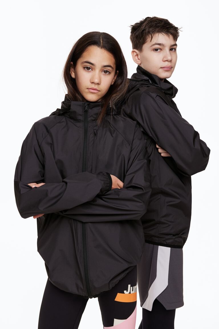 

Куртка-ветровка H&M, черный